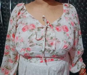 Floral Print Top