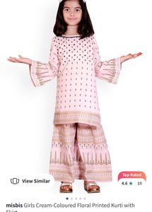 New kurta With Sharara For 8-10 Yr Old