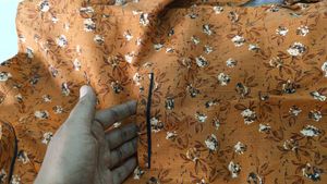 Orange Short Kurta type  Shirt