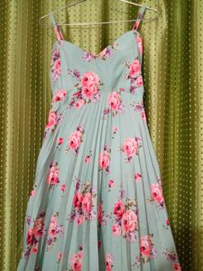 Floral Pleated Sundress