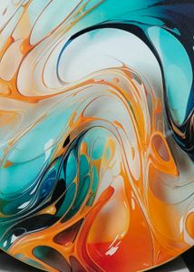 paintings Abstract modern art Crystal Embedded