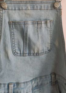 Light Wash Denim Overalls
