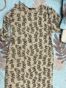 Leaf Print Kurta
