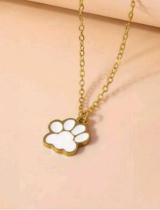 Paw Print Necklace