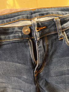 Faded Blue Skinny Jeans