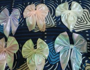 Sparkly Hair Bows set of 6