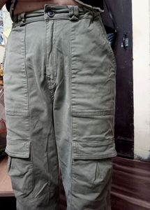 Army Green Cargo Pant