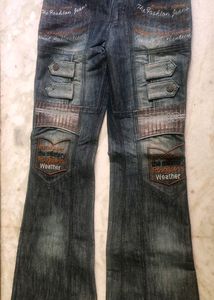 ULTRA FASHION FADED STYLE BOOTCUT JEANS FOR WOMEN