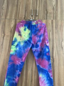 Tie Dye Cargo Sweatpants