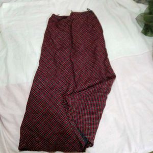 Plaid Skirt