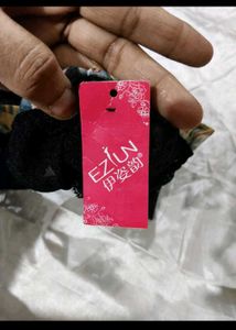 Black Lace Thong Panty