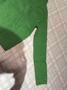 Green Knit Turtleneck