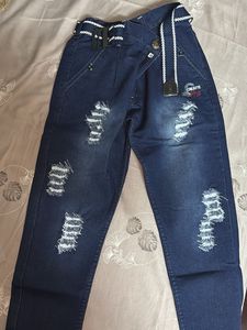 Boys Denim Jacket &amp; Tee And Jeans Set