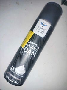 Charcoal Shaving foam