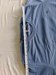 Tshirt set of 5 Xxl / Xl plain half sleeve cotton