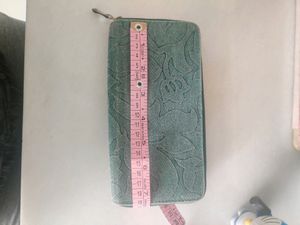 A beautiful green wallet