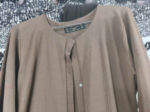 Elegant Brown saudi abaya