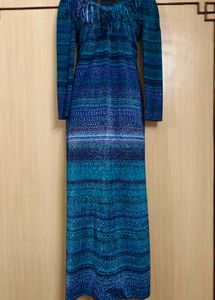 Statement Shimmery Evening Gown