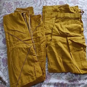 Elegant Mustard Kurta set