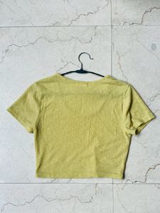 Crop Neon Color Top