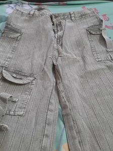 Striped Pant Cargo