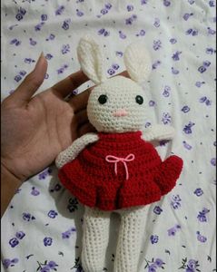 Crochet Bunny Plush Toy