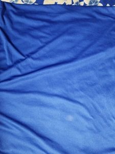 Blue Colour Plain T Shirt Fully New