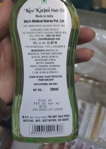 COMBO OF KEO KARPIN HAIR OIL BRAND NEW