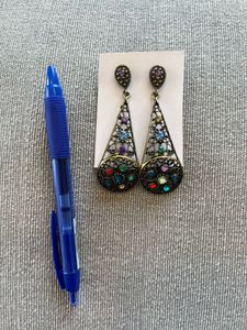 Set of 3 Large Dangling Earrings