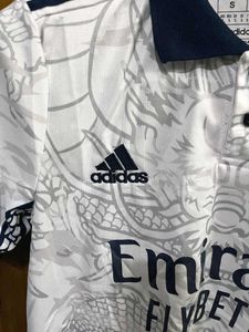 ADIDAS REAL MADRID WHITE DRAGON JERSEY S(38)