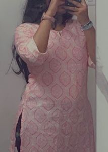 Pink Short Kurti
