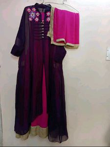 Designer Double Colour Gown...