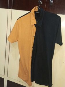 Two-Tone Casual Shirt