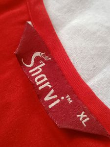 Hot Red Kurta Pakistani Pattern