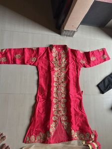 Salwar Suit with Pant And skirt