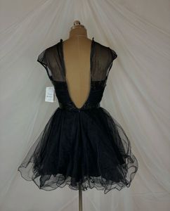 Black Tulle Party Dress