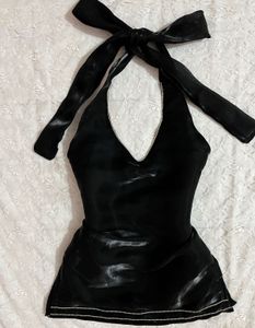 y2k Halter neck backless Kurti