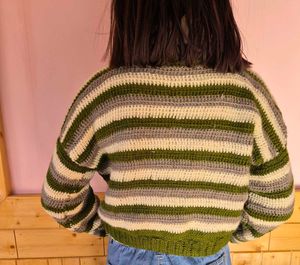 Striped Knit Sweater