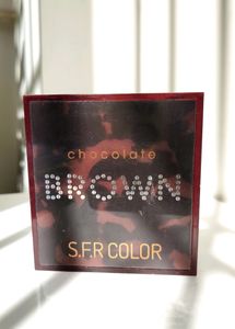 Sfr Color Chocolate Brown Eyeshadow Palette