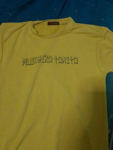 Yellow Graphic T-Shirt