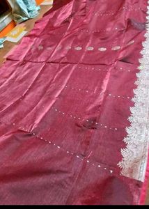 Heavy Full Embroidery Work Saree