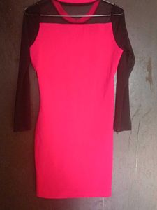 Chic Pink Bodycon Dress