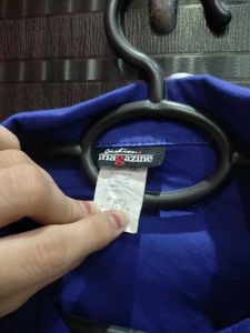 Express Blue Button-Down Shirt