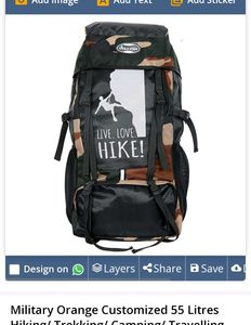 Hiking Backpack Bag