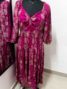 Pink Maxi Dress New With Tag