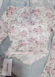 Floral Long Sleeve Top
