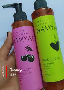 NAMYAA Body Lotions Pack Of 2, Each 200ml
