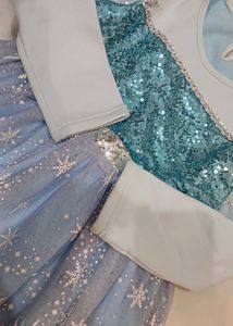Elsa 'Frozen' Inspired Dress for winter