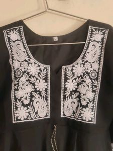 combo black and red kurti