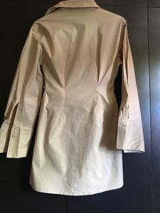 ✨ H&amp;M Gathered Poplin Shirt Dress 👗